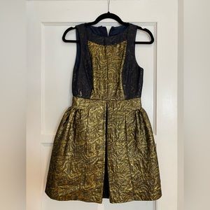 Tibi Metallic Dress